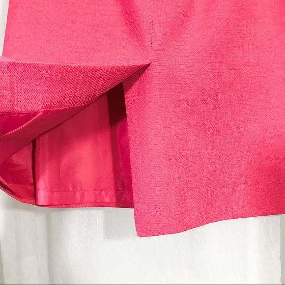 Kasper Pink Pencil Skirt Size 6 - Picture 7 of 9
